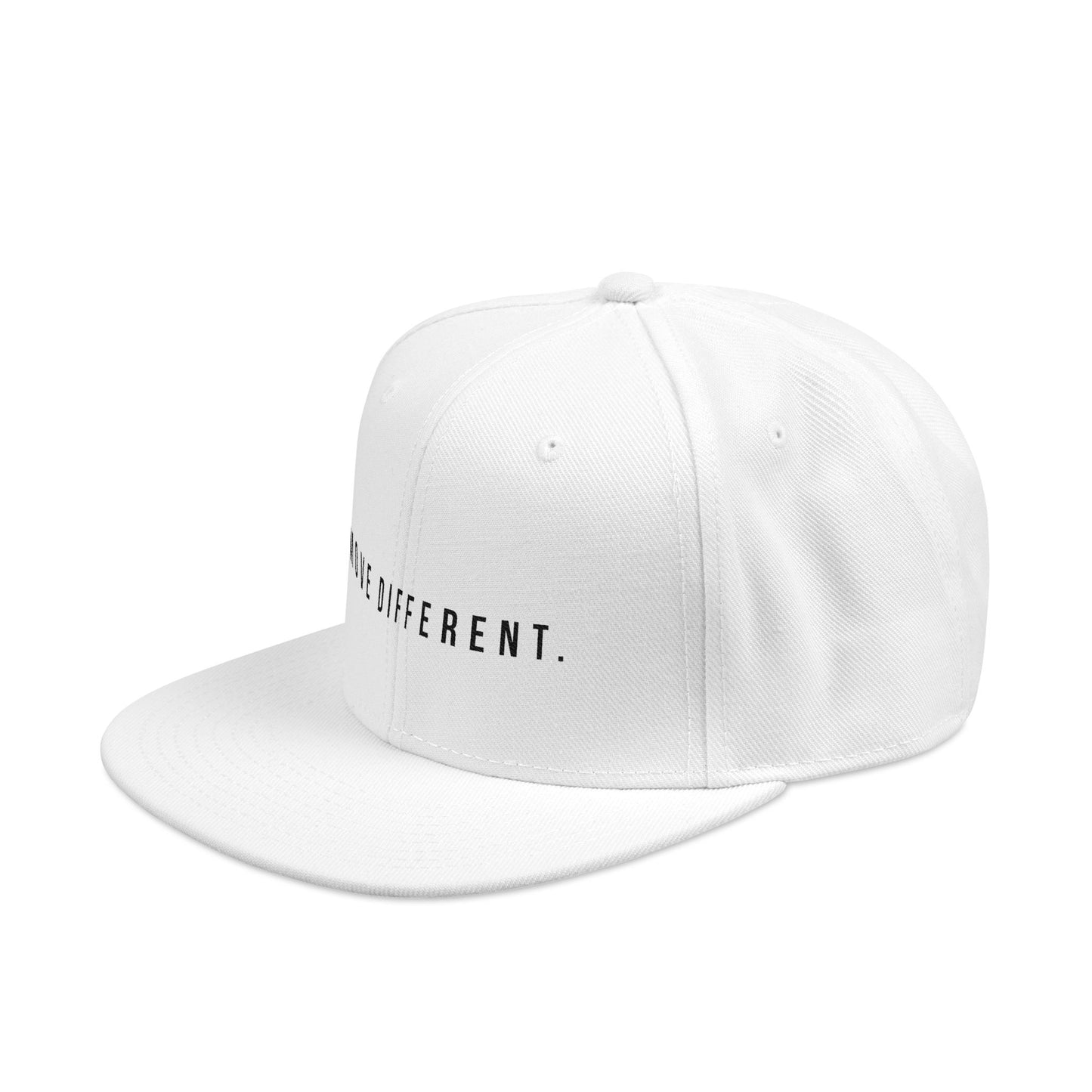 Embroidered 'Move Different' Snapback Hat