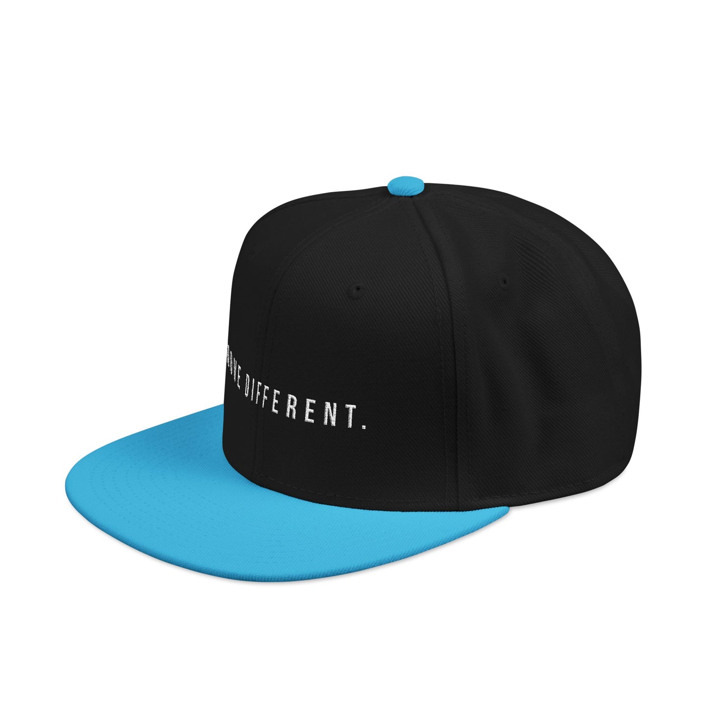 Embroidered 'Move Different' Snapback Hat - Dark edition