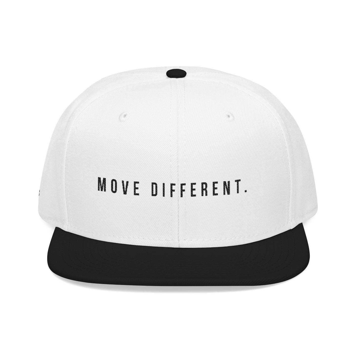 Embroidered 'Move Different' Snapback Hat